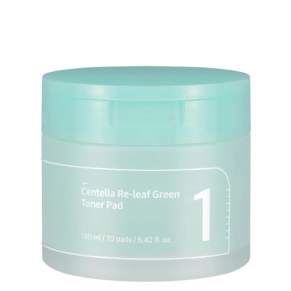 NO.1 Centella Re-leaf Green Toner Pad (70EA) 190ML